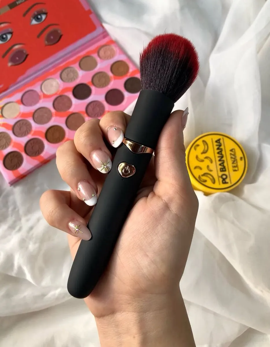 Vibrador pincel recarregável
