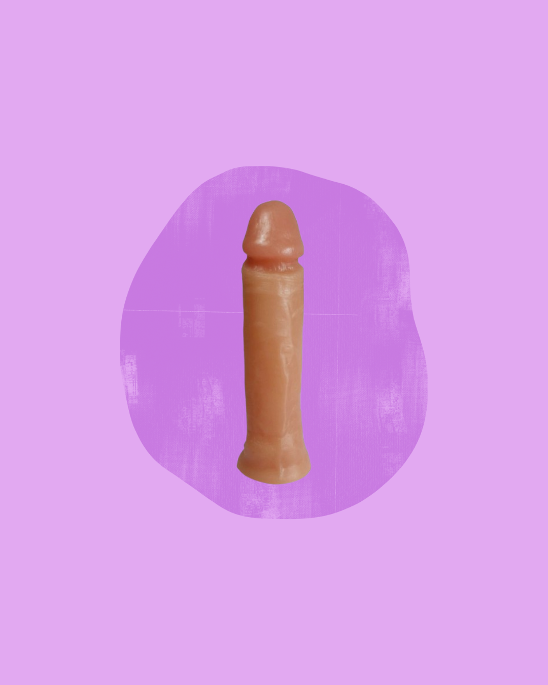 Garanhão Prótese Realística Maciça com Glande Saliente 20 x 4,4 cm