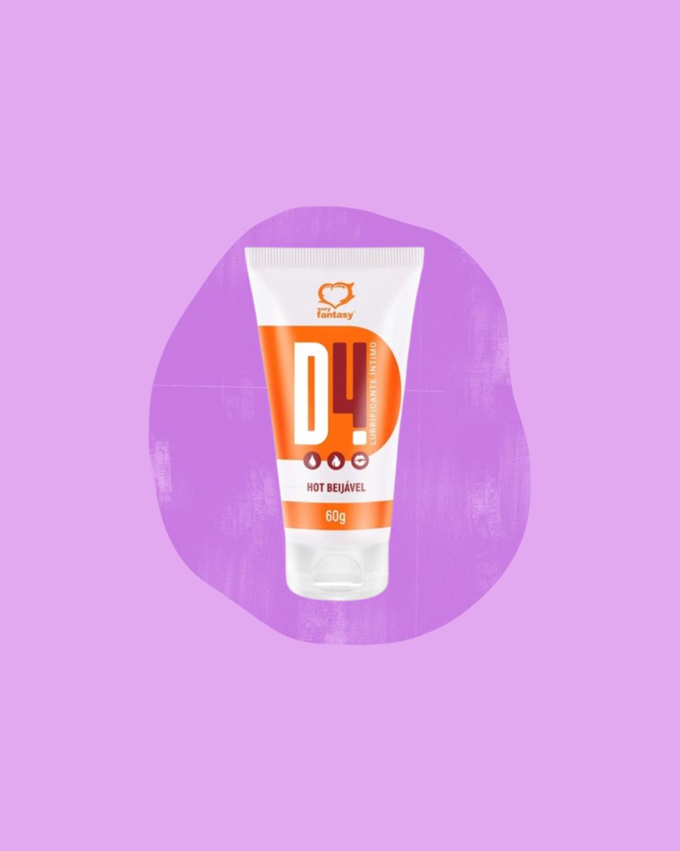 Lubrificante hot sabor laranja