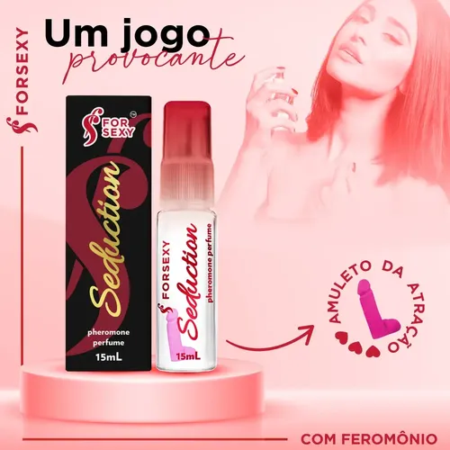 Seduction Perfume de Feromônios Feminino 15ml For Sexy