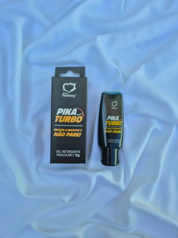 Pika Turbo Gel Retardante Masculino 15g Sexy Fantasy