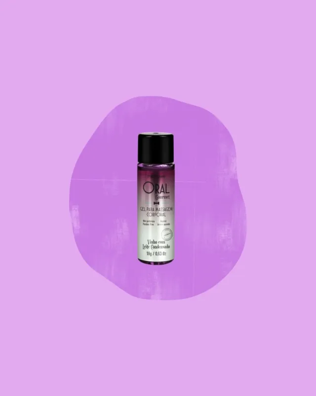 Oral Gourmet Mini Gel Beijável que Esquenta 18g Pessini